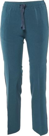 Zadig&Voltaire pre-owned shimmer side stripe trousers - Blue