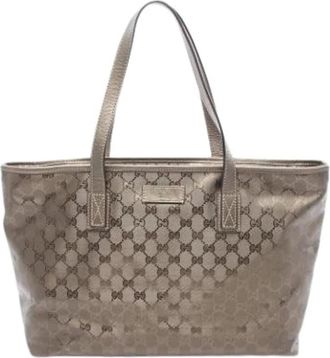 Gucci Pre-owned Tote Bags, female, Brown, Size: ONE SIZE Pre-owned Tote Bag