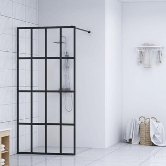 vidaXL Cabina Doccia con Vetro Temperato Trasparente 80x195 cm - Vidaxl