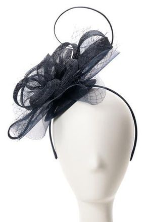 Collection XIIX Sinamay Swirl Fascinator in Navy at Nordstrom Rack