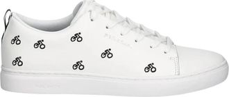 Paul Smith Lee Sneaker - Heren - Sneakers - Wit - 44 EU - Leer - Schoenen