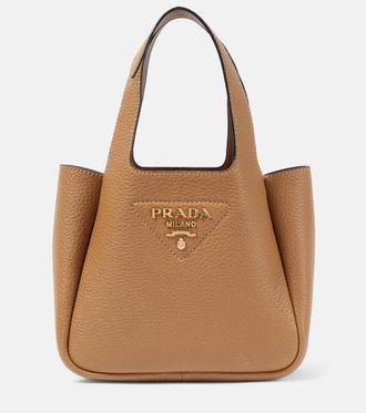 【送料&関税込】Prada Bags.. Brown PRADA Handbag shoulder bag 2way Leather Brown Guarantee Card