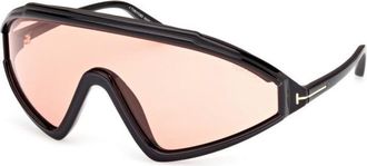Tom Ford FT1121 01E Shiny Black/Dark Brown