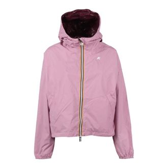 K-Way K-Way, Light Jackets, female, Pink, Size: XS Laurette Plus.2 Double Corto