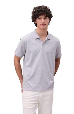 Richer Poorer Inc. The Recycled Cotton Polo in Heather Grey at Nordstrom, Size Xx-Large