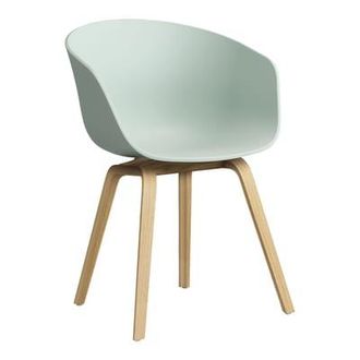 HAY Armchair About a chair - Green - Recycled polypropylene - Designer Hee Welling