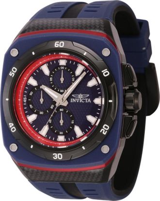 Invicta Speedway Chronograph Quartz Blue Dial Mens Watch 46108