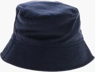Woolrich Wool Blend Bucket Hat with Embroidered Logo size M