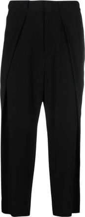 Balmain Pantaloni sartoriali - - Trousers - Uomo - Nero - M