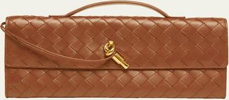 Bottega Veneta Long Andiamo Clutch Bag with Handle