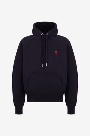 Ami Kapuzensweatshirt mit Raglan&auml;rmeln Red Ami de Coeur