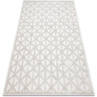 RugsX Rugsx - Alfombra Santo Sisal 58500 Triangulos, Geom&eacute;trica Beige Beige 140x190 Cm