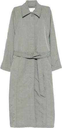 Christian Wijnants Cappotto Catalan con cintura - Verde