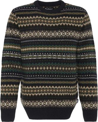 Barbour Jersey de punto con cuello redondo Mkn 1027 - Knitwear - Hombre - Multicolor - XL