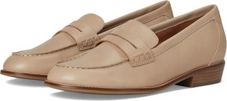 Rockport Elisea Womens Shoes Taupe Leather : 7.5 M (B), Polyester