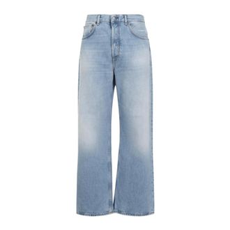 Acne Studios Straight Jeans, male, Blue, Size: W34 Blue Jeans for Men