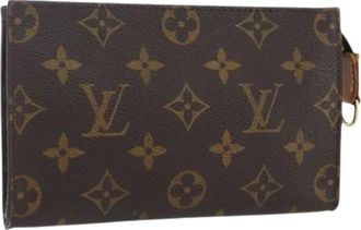 Louis Vuitton Pre-owned Clutches, female, Brown, Size: ONE SIZE Pre-owned Canvas Clutch