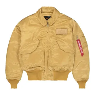 Alpha Industries Uomo, Giacche, Giallo, S, new