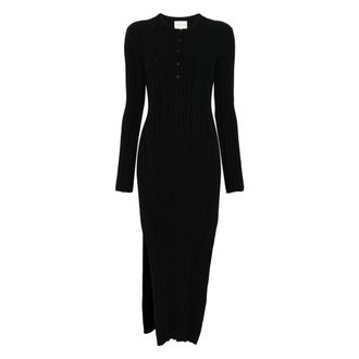 Loulou Studio Dames, Jurken, Zwart, Maat: M