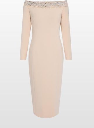 Jenny Packham Calypso Dress in Moonstone at Nordstrom, Size 10 Uk