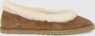 UGG Ballerine Zora in pelle scamosciata con interni in shearling