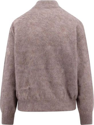 Brunello Cucinelli Womens Beige Cashmere Sweatshirt Clothing