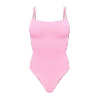 Hunza G Dames, Badkleding, Roze, Maat: ONE Size Polyamide