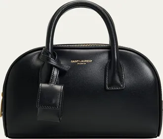 Saint Laurent Sac de Jour Mini Leather Boston Bag