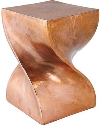 Global Interiors Beistelltisch Twist Copper 30 x 45 cm