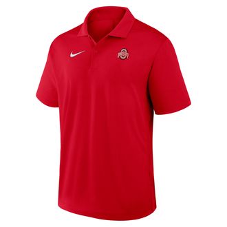 Nike Ohio State Primetime Victory Plus Nike Mens Dri-FIT College Polo in Red | 04N865NOH-XTS