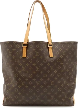 Louis Vuitton Brown Monogram Shoulder Bag Tote Bag (Pre-Owned)