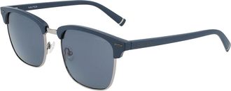 Nautica N3658SP 420 Mens Sunglasses Blue Size 54