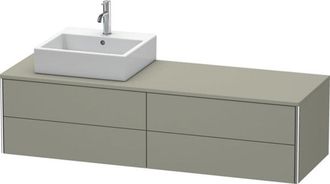 Duravit Mueble De Pared Duravit Xsquare 160,0 X 54,8 Cm, 4 Cajones
