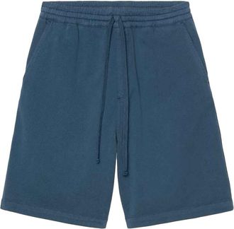 Carhartt Work in Progress Royal Blue Cotton Solid Shorts