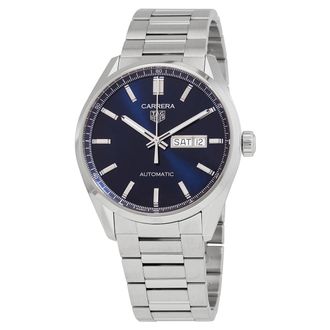 Tag Heuer Pre-owned Tag Heuer Carrera Automatic Blue Dial Mens Watch WBN2012-BA0640