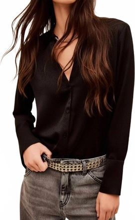 BA&SH Itsey Shirt In Black
