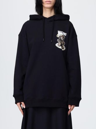 Moschino Felpa con cappuccio Moschino Couture in cotone