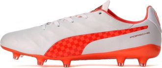 Puma King Platinum 21 Rally FG White Orange 107109-01