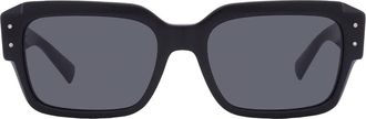 Dolce & Gabbana Dark Grey Sport Mens Sunglasses DG4460 501/87 56