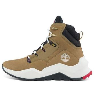 Timberland Madbury Side Zip Wide Fit Sneaker Boots Tan Nubuck A2PTYW