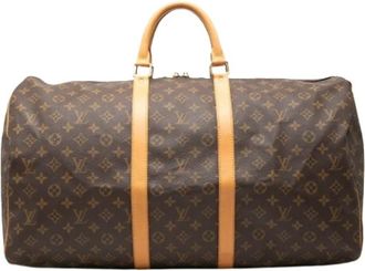 Louis Vuitton Pre-owned Keepall 55 - - Pre-owned - Donna - Marrone - ONE SIZE