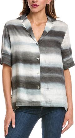 Officine Générale Officine Generale Gaetane Linen-Blend Shirt