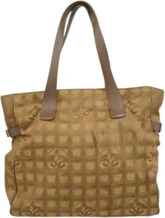 Chanel Pre-owned Tote Bags, female, Brown, Size: ONE SIZE Pre-owned Vintage Tote Bag