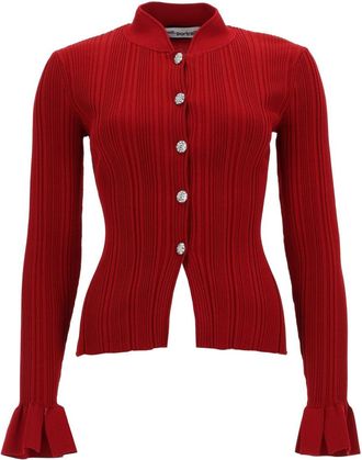 Self Portrait Selbstportr&auml;t-Cardigan mit Schmuckkn&ouml;pfen