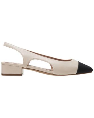 Linea Paolo LINEA Paolo Charley-L Leather Slingback Flat