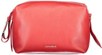 Coccinelle Red Leather Womens Handbag