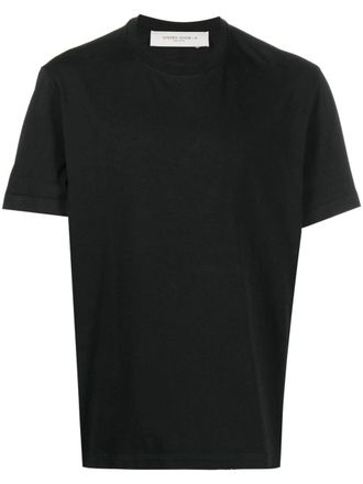 Golden Goose Golden Ms Regular T-shirt Distressed Cotton Jersey