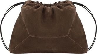 Brunello Cucinelli Bolso de Hombro - Bags - Mujer - Marr&oacute;n - ONE SIZE