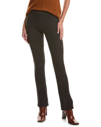 Sandro Rib Wool-Blend Pant