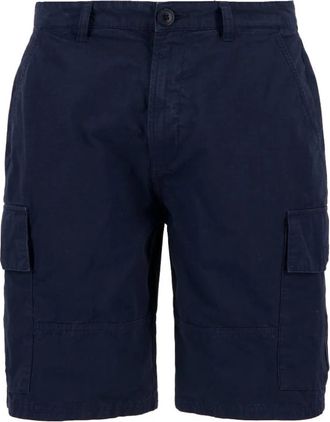 Barbour Ripstop Cargo Shorts - Heren - Korte Broeken - Blauw - S - Katoen - Korte Broeken